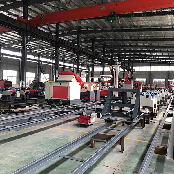 Pipe Fabrication Production Line (Fixed Type)