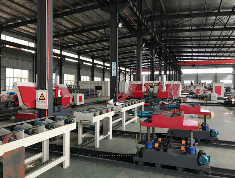 longitudinal pipe automatic conveying system 9