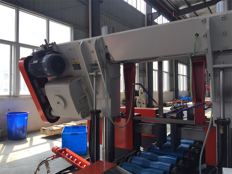 numerical control pipe cutting band saw machine 6